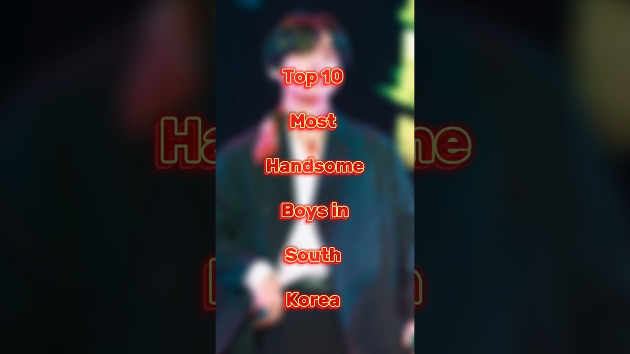 Top 10 Most Handsome Boys in South Korea 🇰🇷