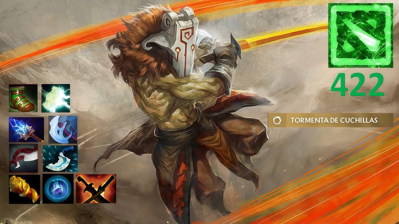 Juggernaut Hard Carry / DOTA 2 / Gameplay 422 /Animos la parttda no se acaba😓😓😓