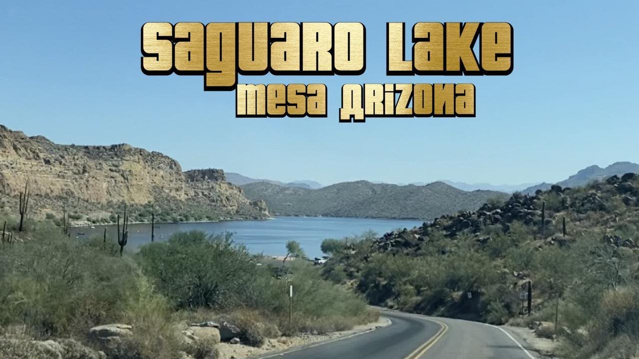SAGUARO LAKE, MESA ARIZONA