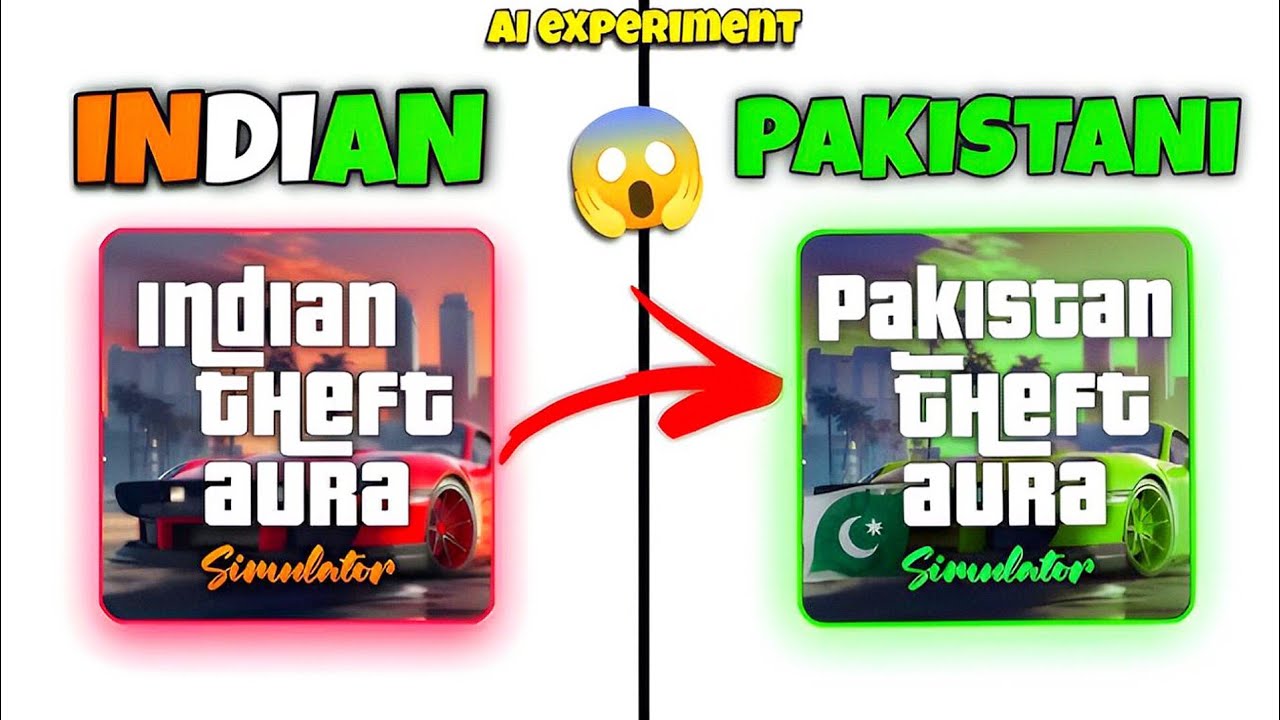 AI Ne Indian Theft Auto Simulator Ko Pakistan Theft Auto Bana Diya😱