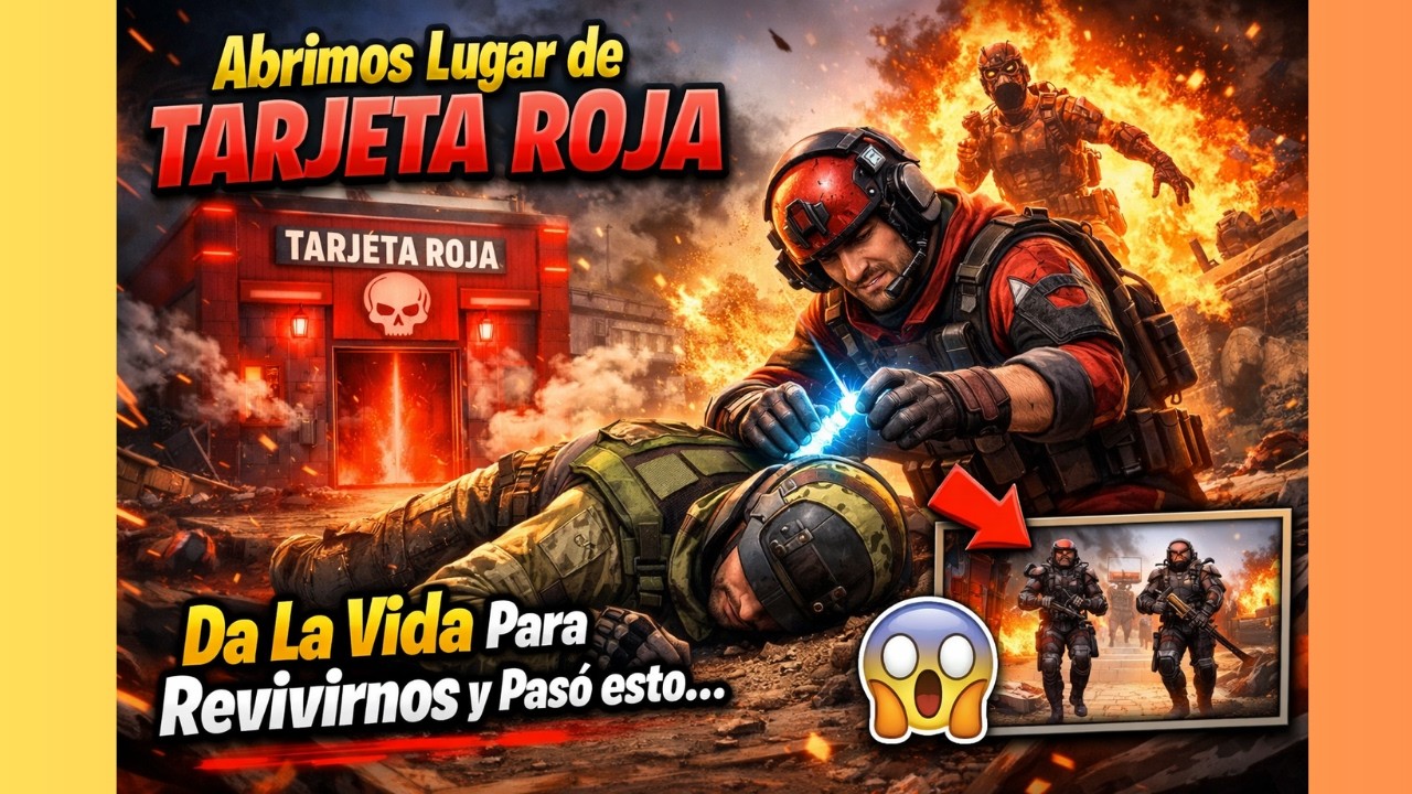 Abrimos Lugar de TARJETA ROJA, Da La Vida Para Revivirnos y Paso esto...