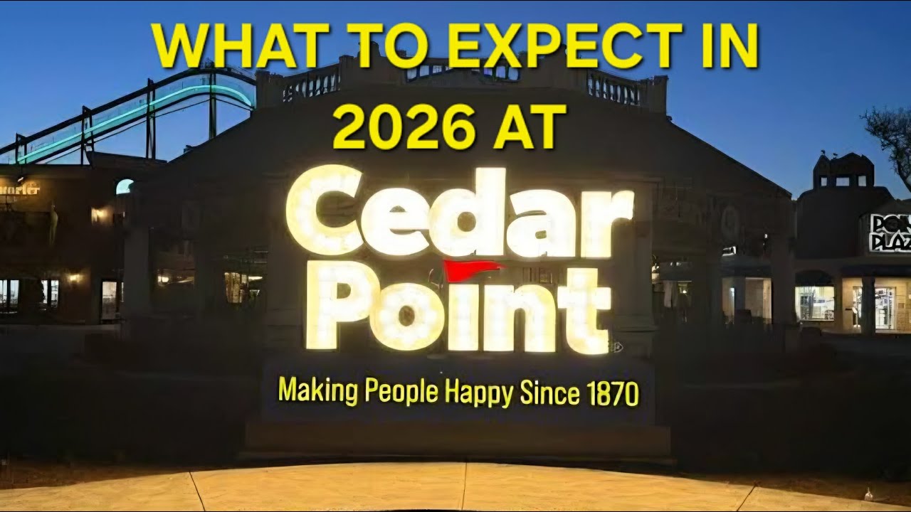 Что ожидать от парка развлечений Cedar Point в 2026 году.