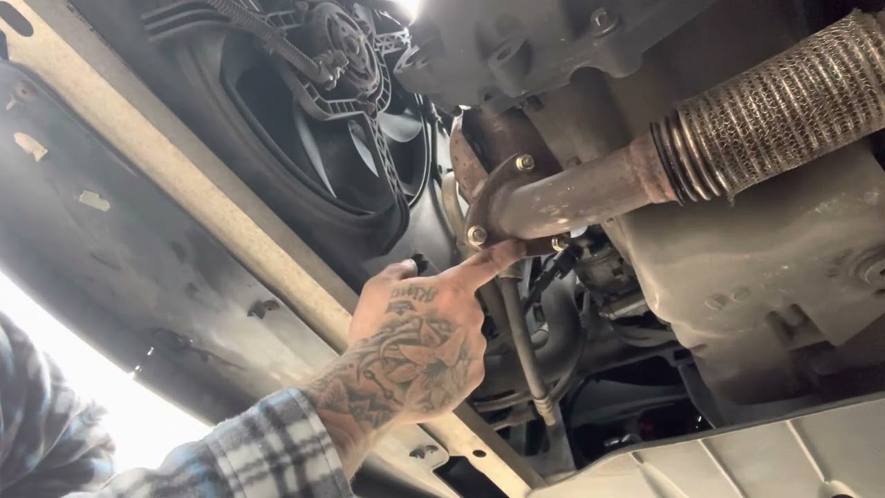 How to fit an exhaust system on a Vauxhall Corsa 1.2￼