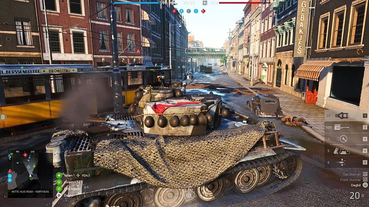 Battlefield V - Tiger Tank Perfect Match [47-0]