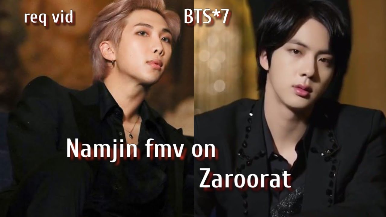 req vid💜Namjin famv on hindi song💜Namjin fmv on zaroorat 💜Namjin fmv on Bollywood mix💜#namjin 💜