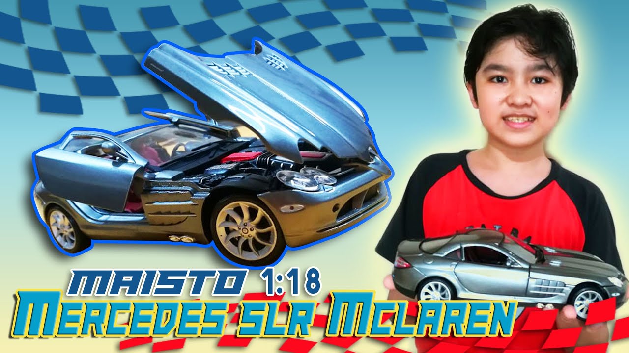 Maisto 1:18 Mercedes SLR McLaren Unboxing by Jofel #Maisto  #MercedesSLRMcLaren