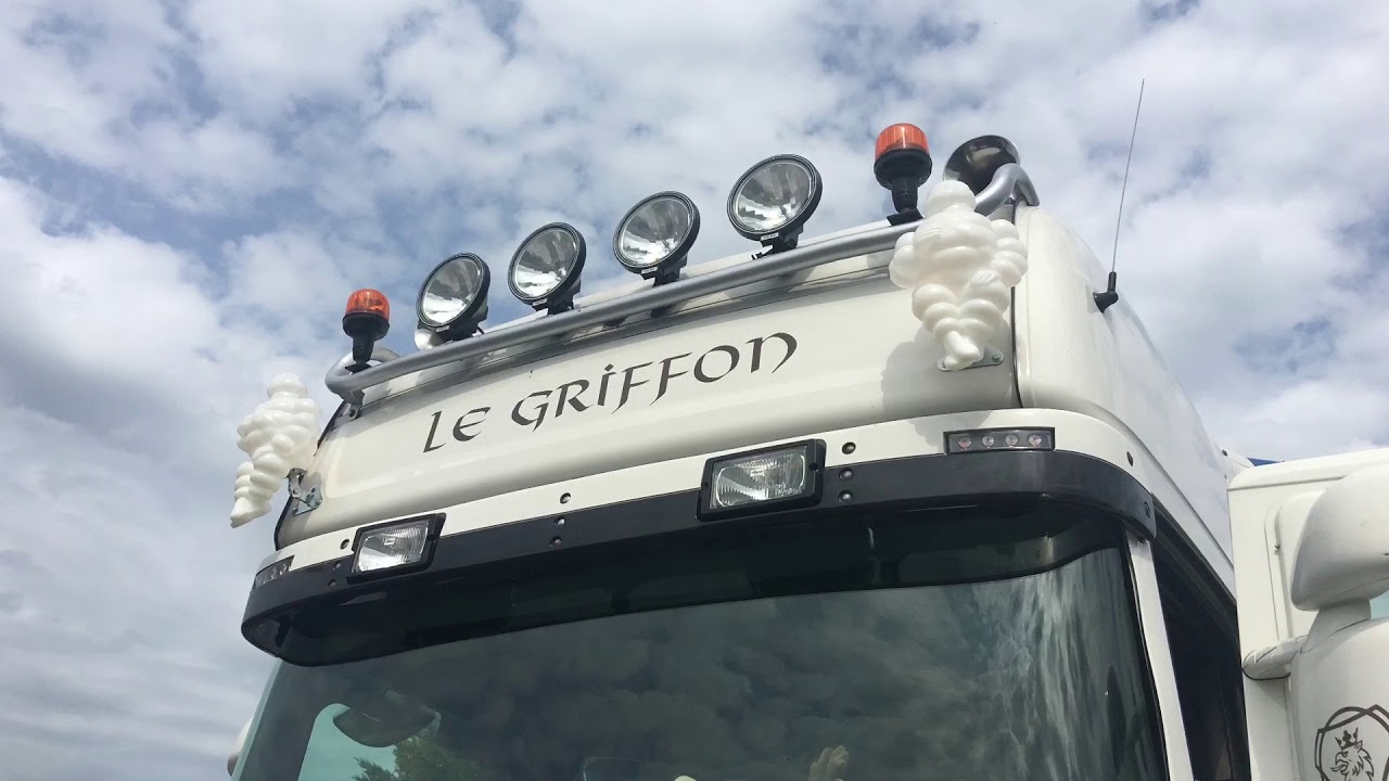 Mr. Michelin sur scania