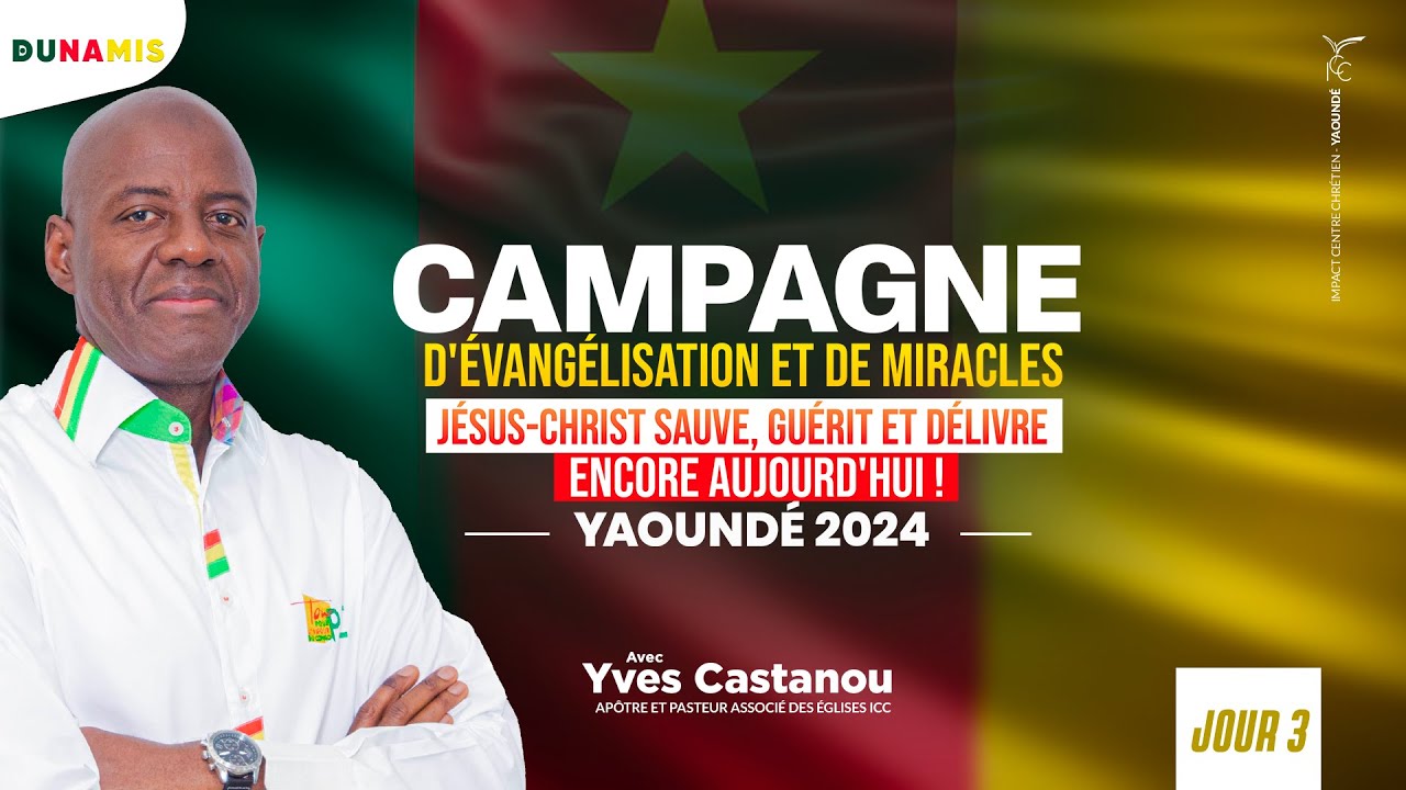 JOUR 3 I TOUR DUNAMIS - ESPLANADE DU STADE OMNISPORT - YAOUNDE - AVRIL 2024