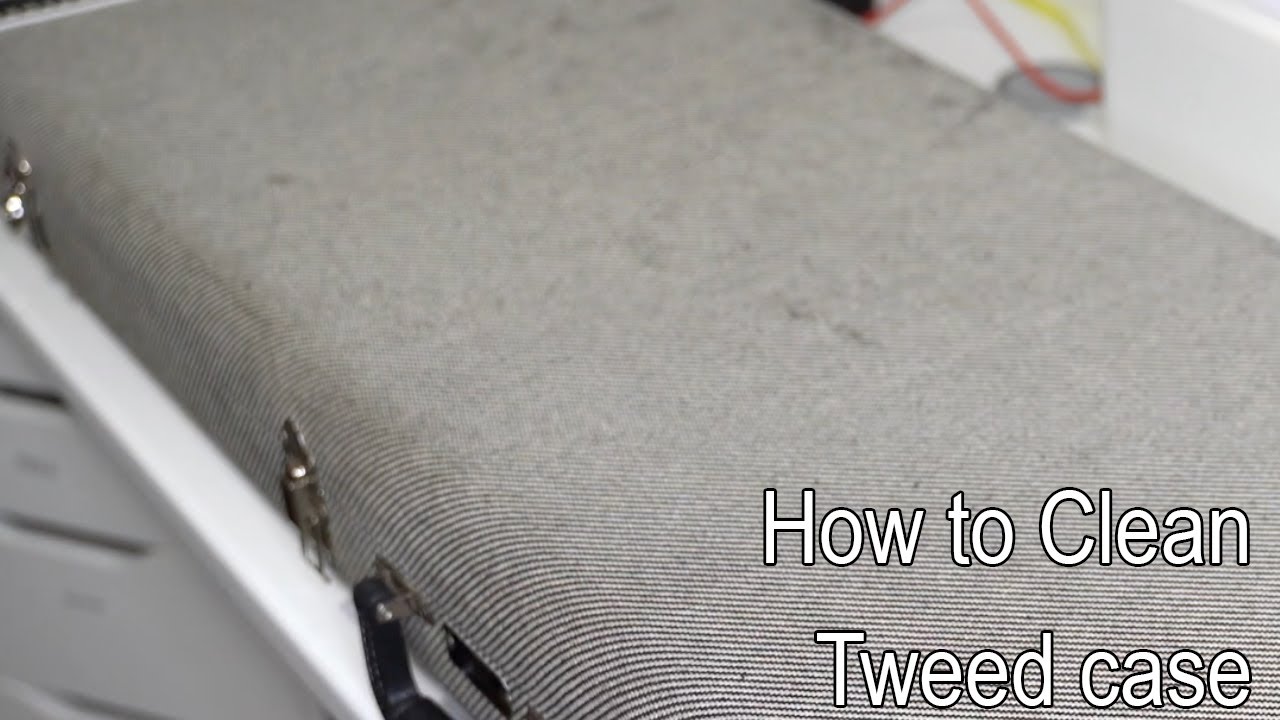 How to clean a Fender Tweed Case