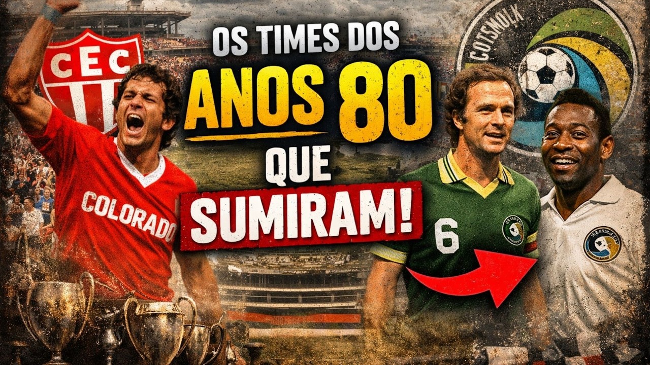 Time dos anos 80 que não existem mais .