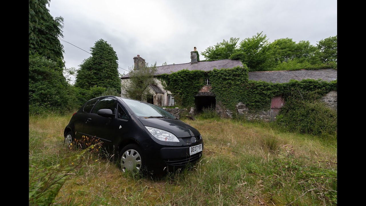 Abandoned House With Car - Wales