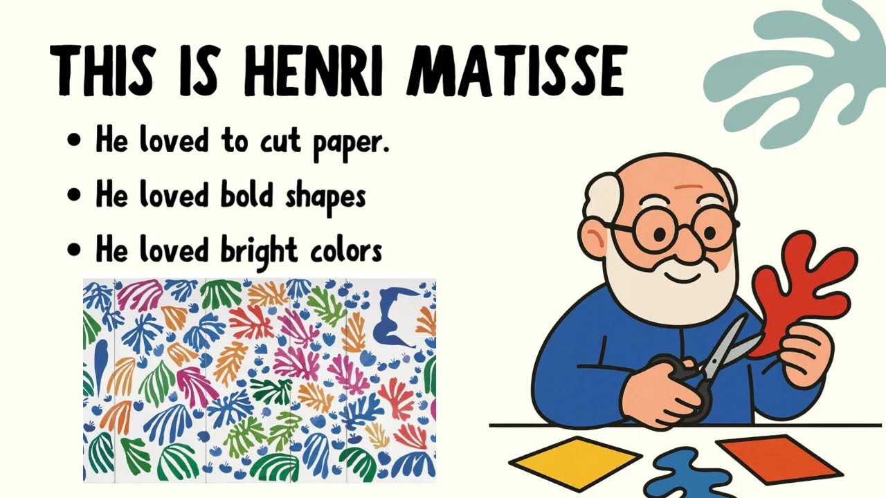 Art Smart: Matisse, Geometric & Organic Shapes