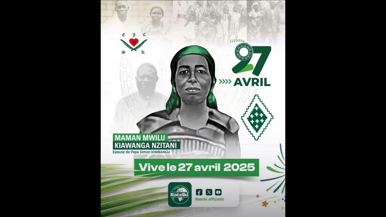 PREDICATION SUR MAMAN MUILU. L' Echantillon des Mamans Kimbanguistes. 27 AVRIL 2025. Ilford/Londres
