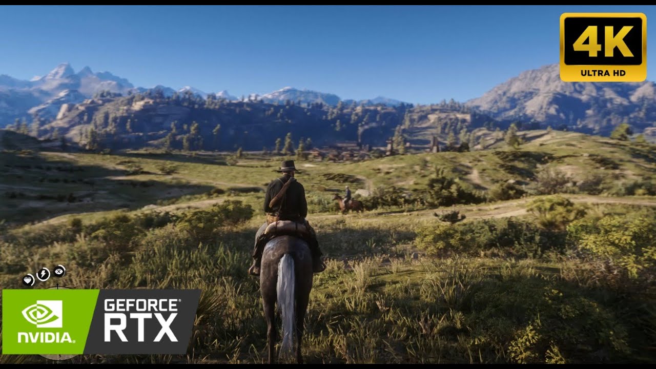 RDR2 Cinematic Horse Ride | Admiring the Wild West in 4K Ultra Graphics