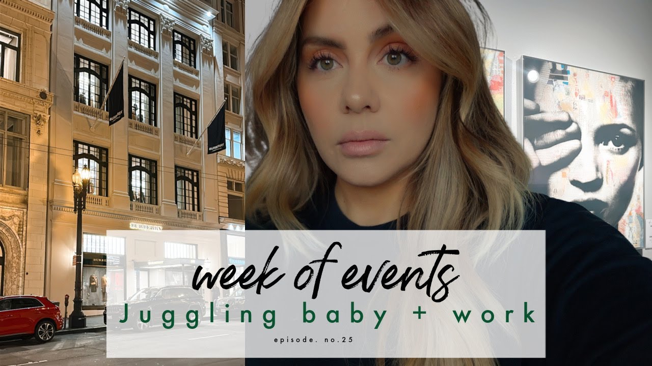 Juggling A Week Of Events With Sick Baby-VLOG