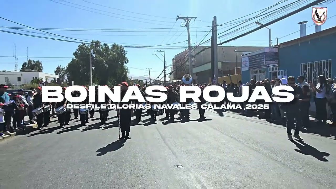 Boinas Rojas - Desfile Glorias Navales Calama 2025
