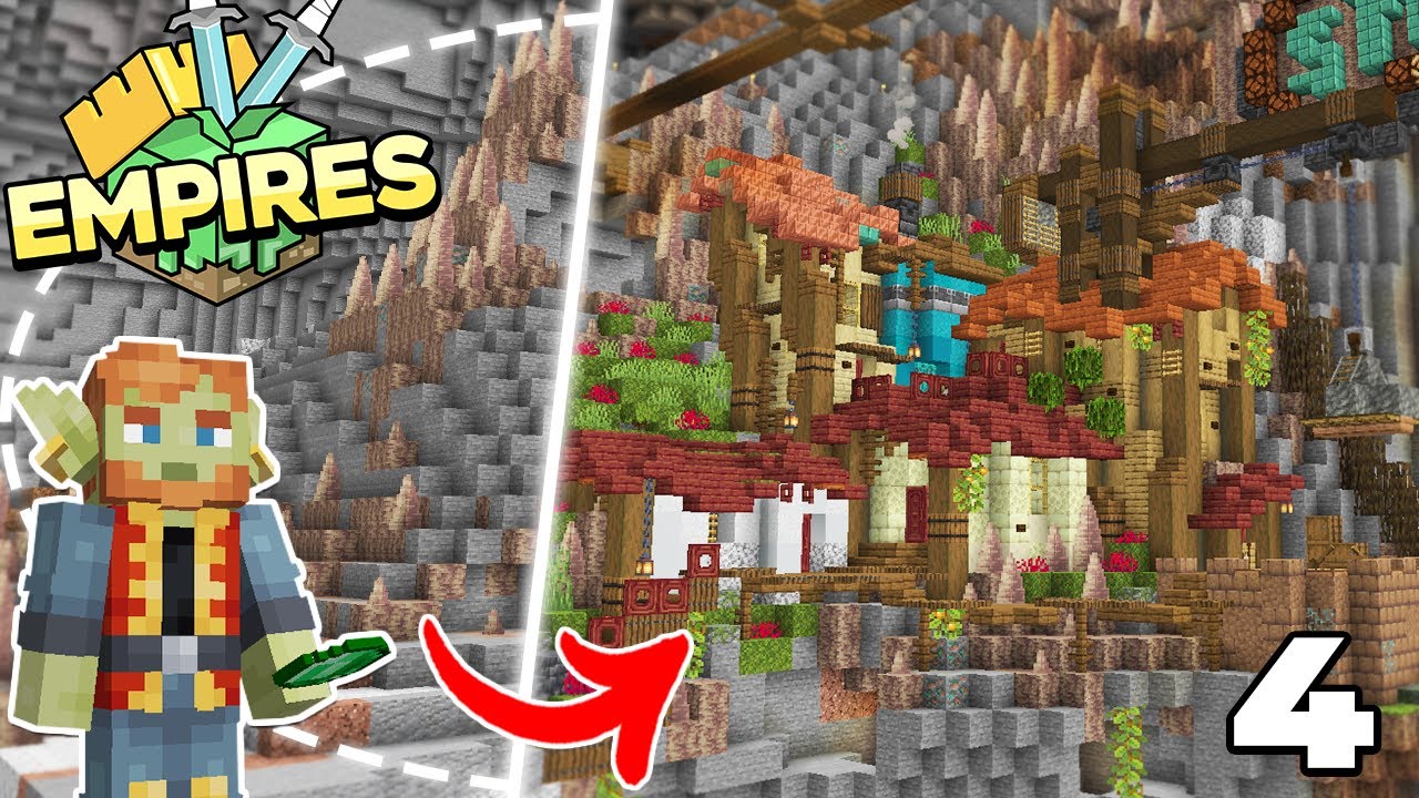 Empires 2 : I BUILT a CAVE VILLAGE in Minecraft 1.19 Survival Let's Play (#4)