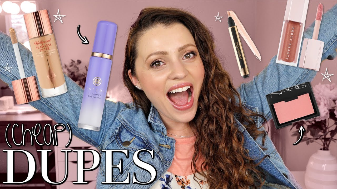 DRUGSTORE DUPES for LUXURY MAKEUP // 2019