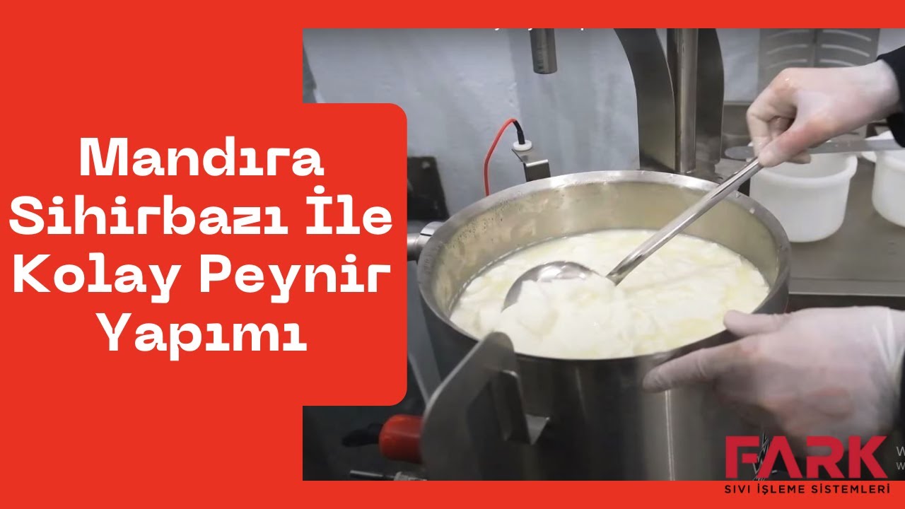 Mandıra Sihirbazı ile Kolay Peynir Yapımı
