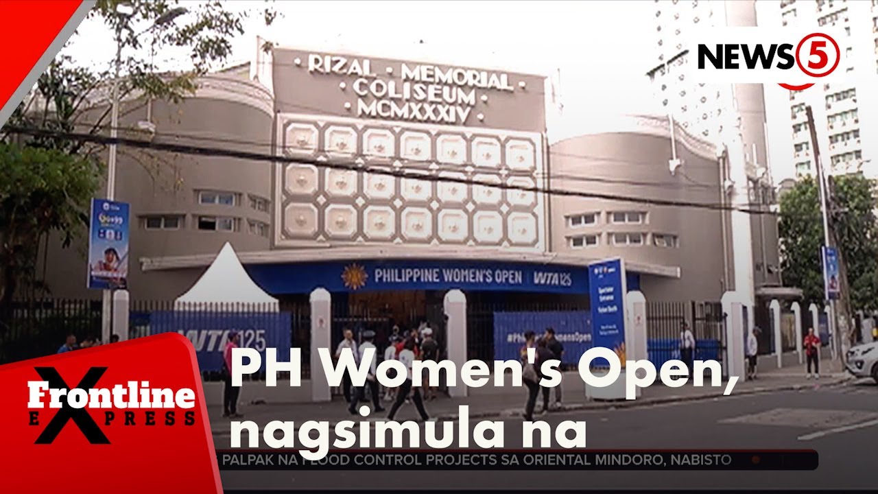 Alex Eala, mapapalaban agad sa bigating match sa Philippine Women's Open | Frontline Express