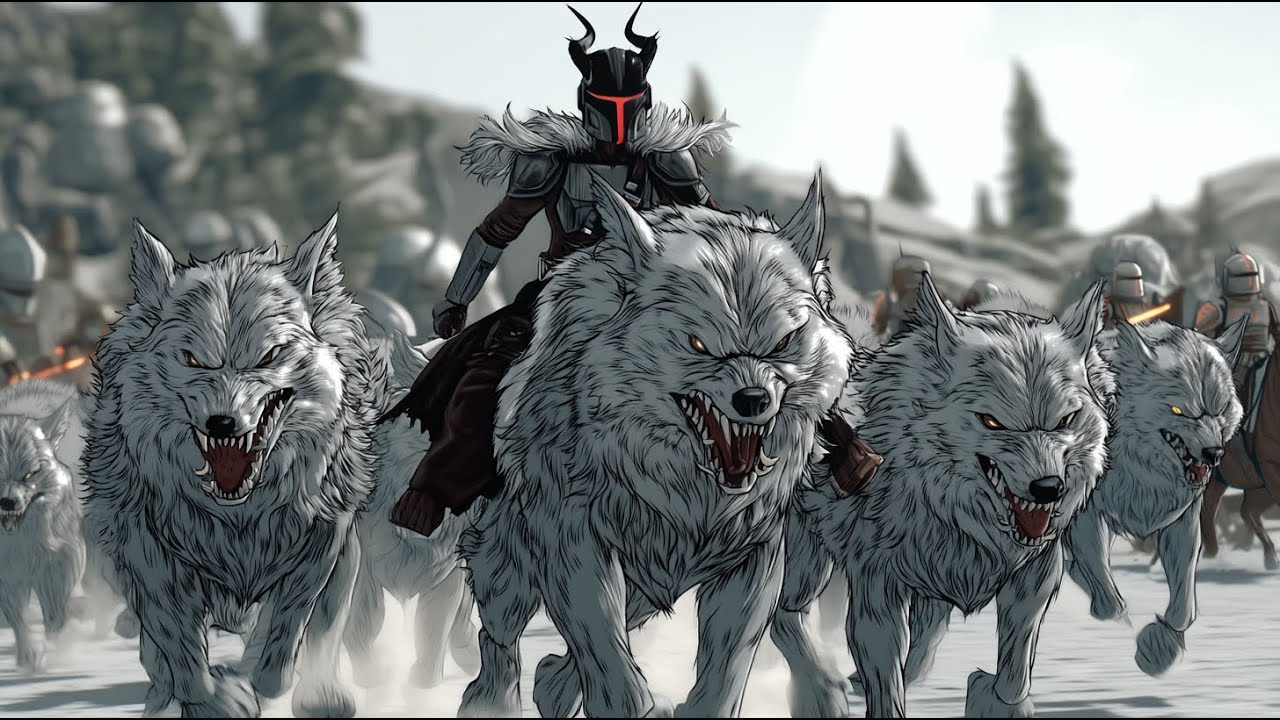 WOLF OF MANDALORE AI MUSIC VIDEO
