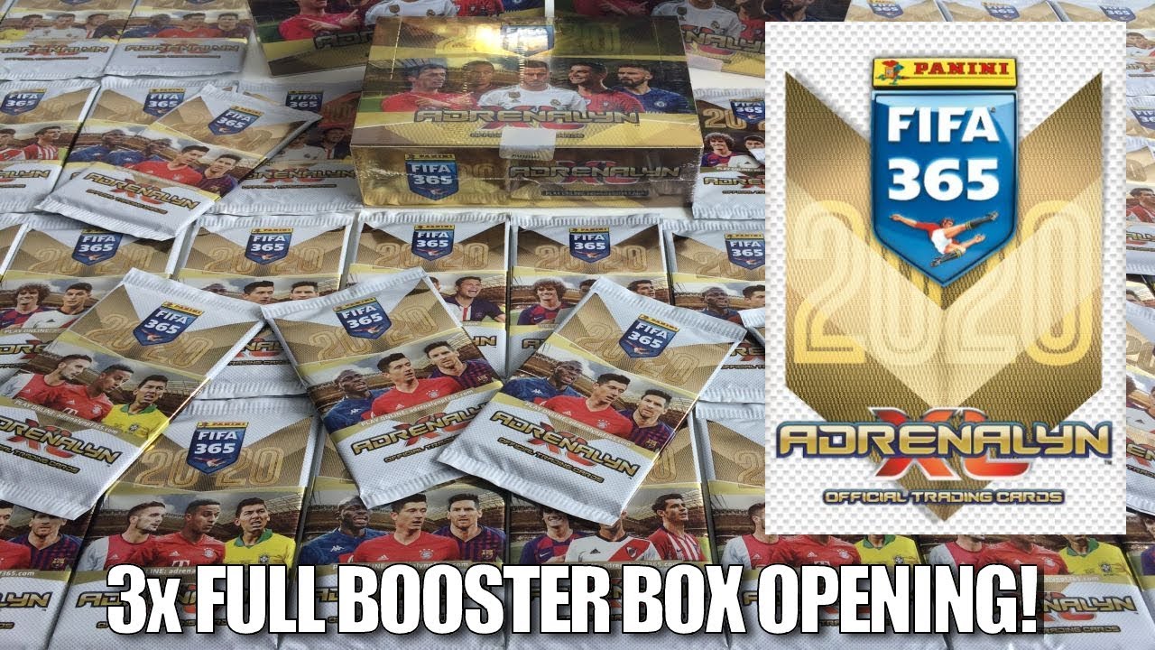 FIRST UK LOOK! ⚽ Panini ADRENALYN XL FIFA 365 (2020) Cards! | 3x FULL BOOSTER BOXES OPENING! ⚽
