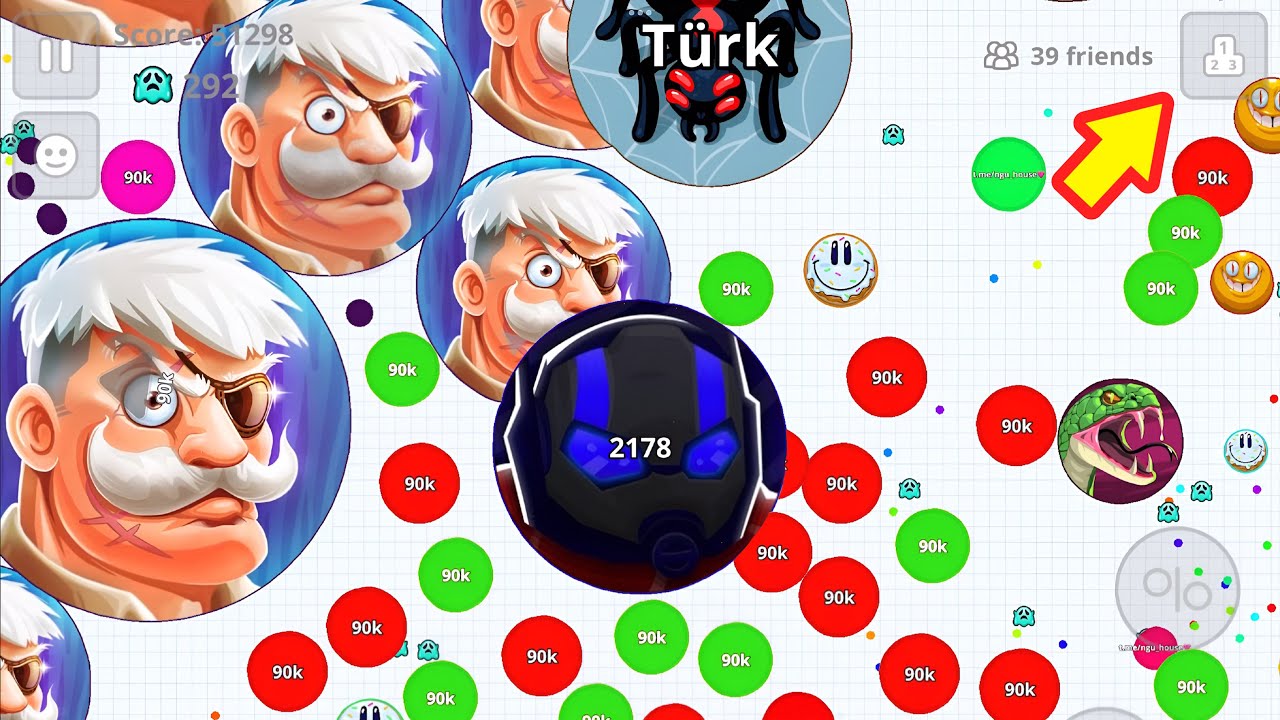 TAKEOVER WITH INFINITY BOTS!🤩 (AGARIO MOBILE)