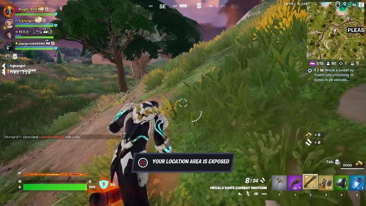 Fortnite PS5 C5S3 Gameplay Squad Zero Build Crowned Victory Royal 25 2024 07 13