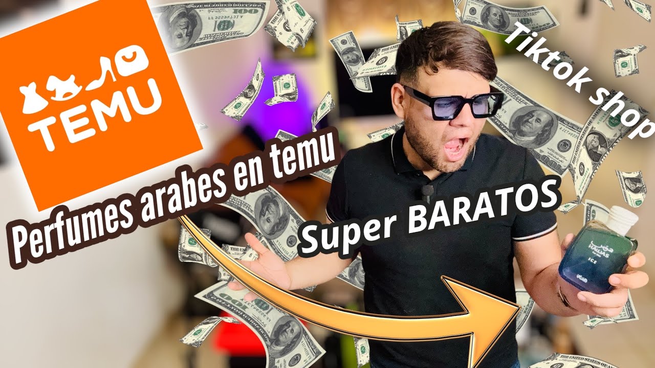 Compré perfumes en TEMU