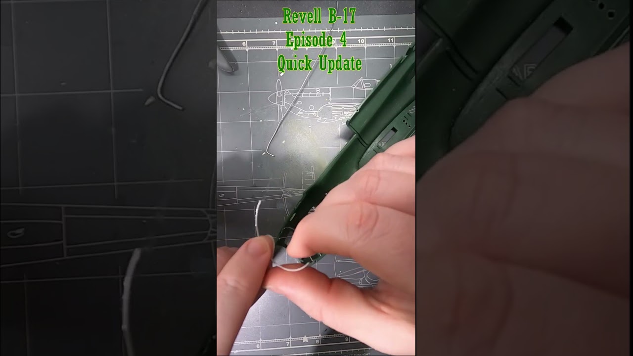 Revell B-17F Internal Detailing #revell #revellmodel #aviation #hobby #modelplane