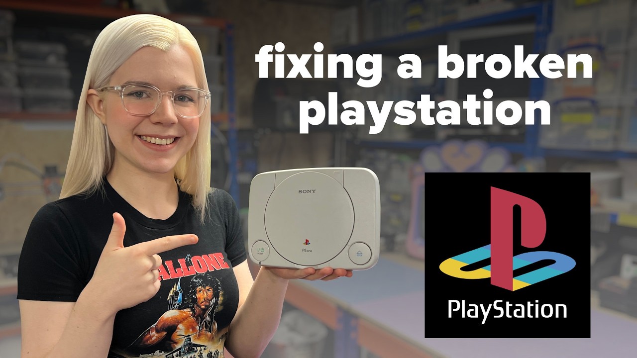 Давайте починим неисправную PlayStation (PSone)