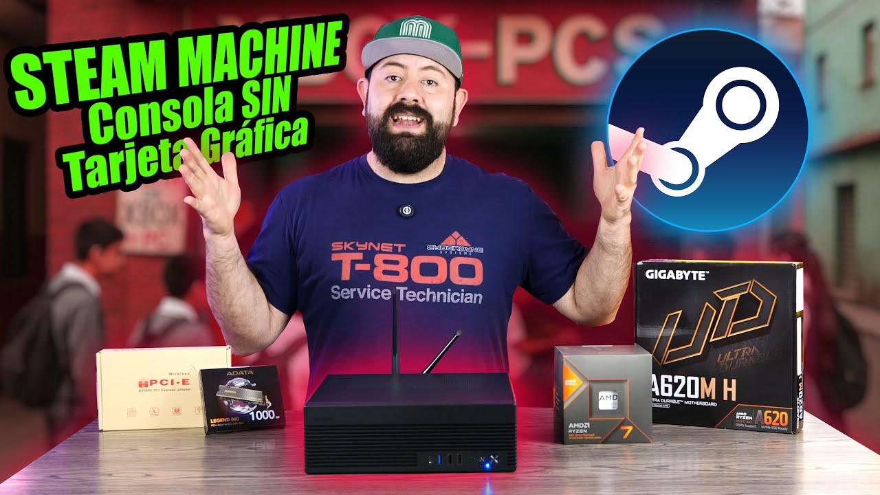 PC Gamer sin Tarjeta Gráfica! Arma tu STEAM MACHINE! con Linux y componentes ECONOMICOS!