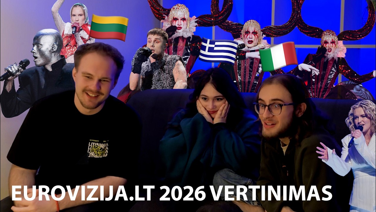 Eurovizija.LT 2026 || Vertinam Su Graike Ir Italu