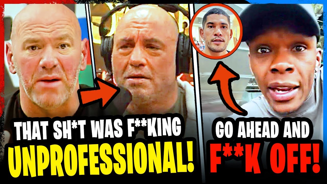 MMA Community GOES OFF on Joe Rogan for INTERVIEW, Israel Adesanya DECLINES Alex Pereira FIGHT, UFC