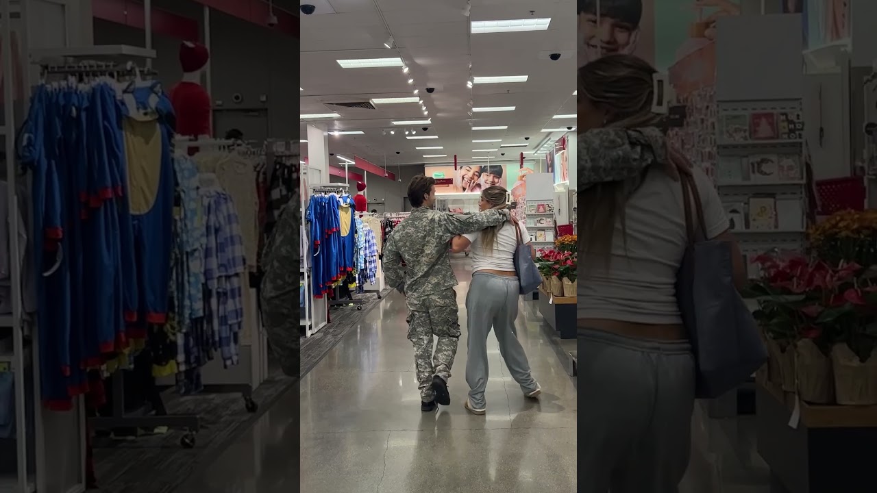 Soldier comes home to surprise sister