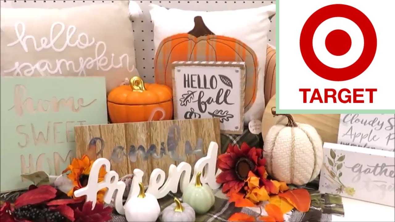 NEW TARGET FALL & Halloween Decor 2018!