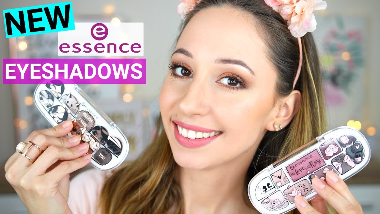 NEW ESSENCE EYESHADOW PALETTES 2018 | FIRST IMPRESSIONS + WEAR TEST (Easiest Smokey Eye Look EVER!)