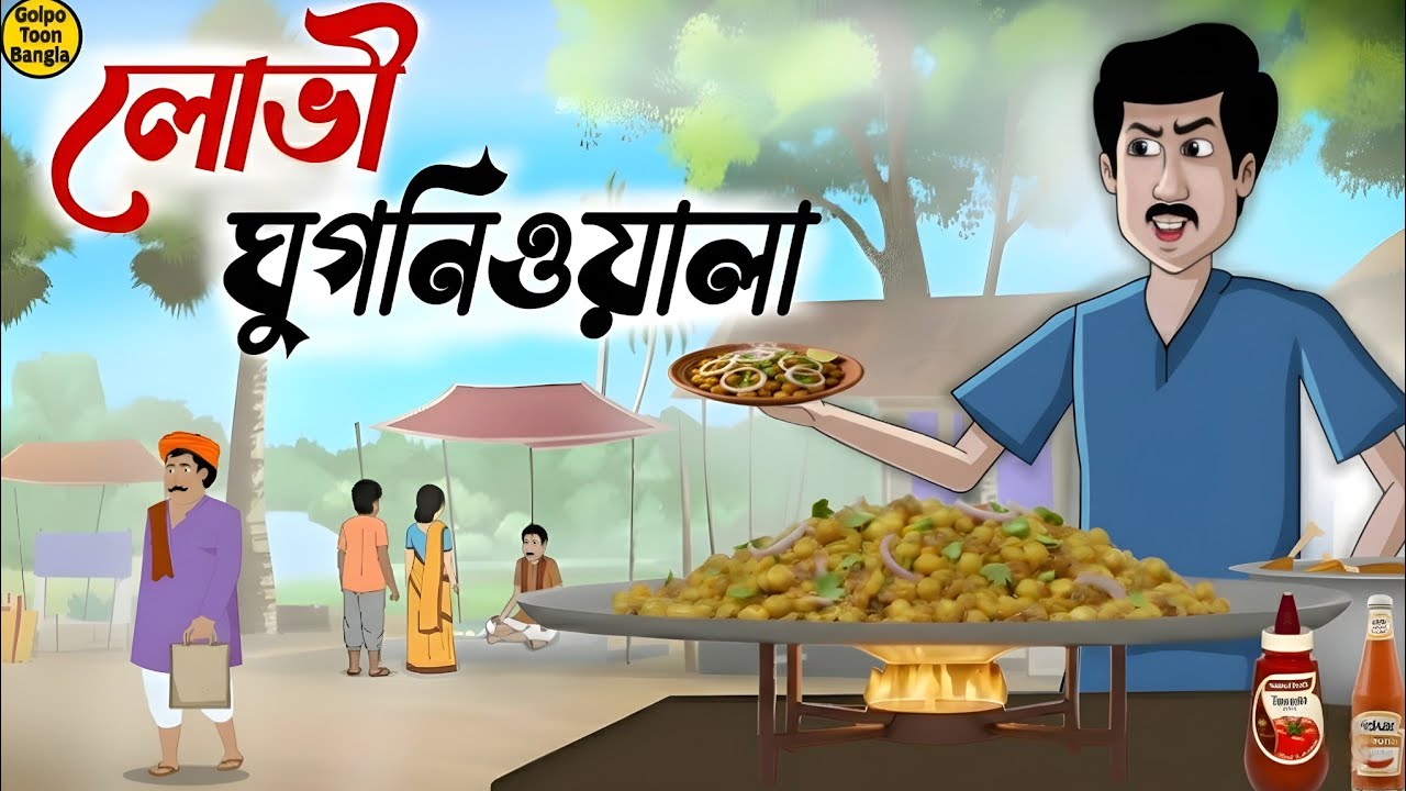 লোভী ঘুগনিওয়ালা | Bengali Moral Stories Cartoon | Rupkothar Golpo | Thakumar Jhuli @Golpo-z7j 