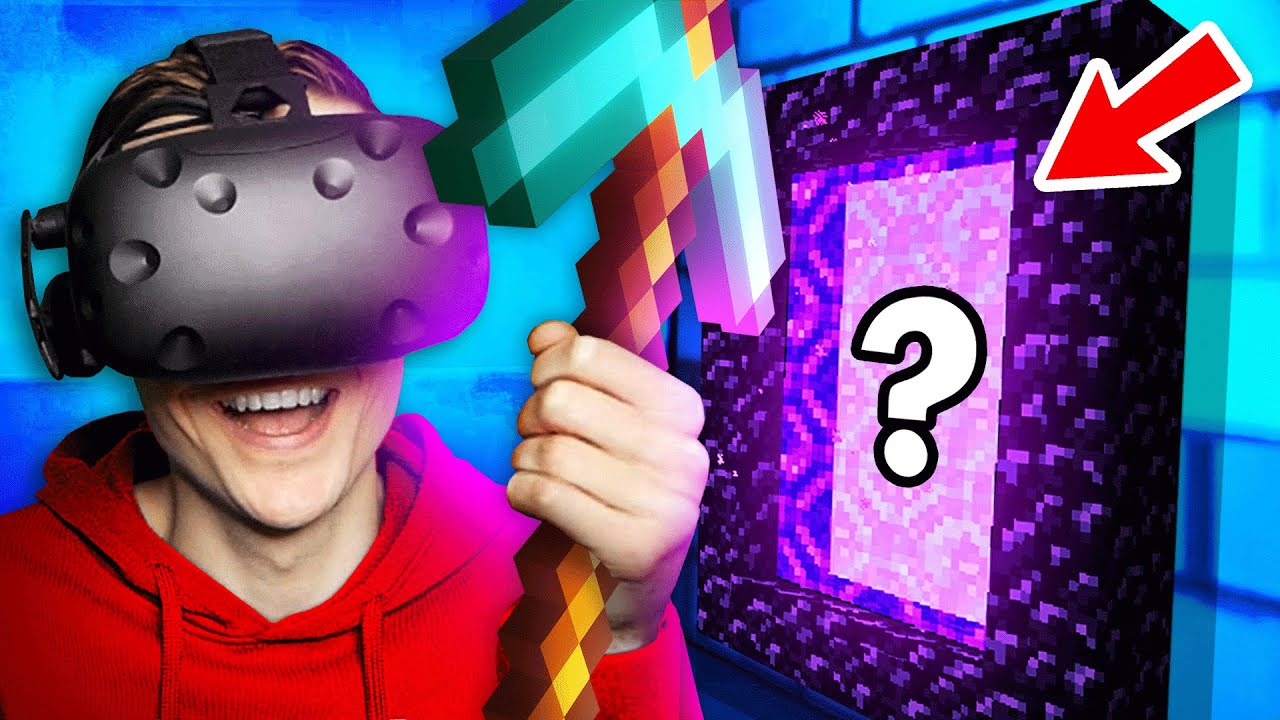Escaping VR PRISON Through SECRET NETHER PORTAL (Funny Prison Boss Virtual Reality Gameplay)