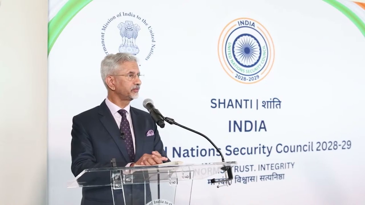India Launches UNSC 2028&ndash;29 Bid with SHANTI Vision at 🇺🇳 UN HQ | Amaravati Today