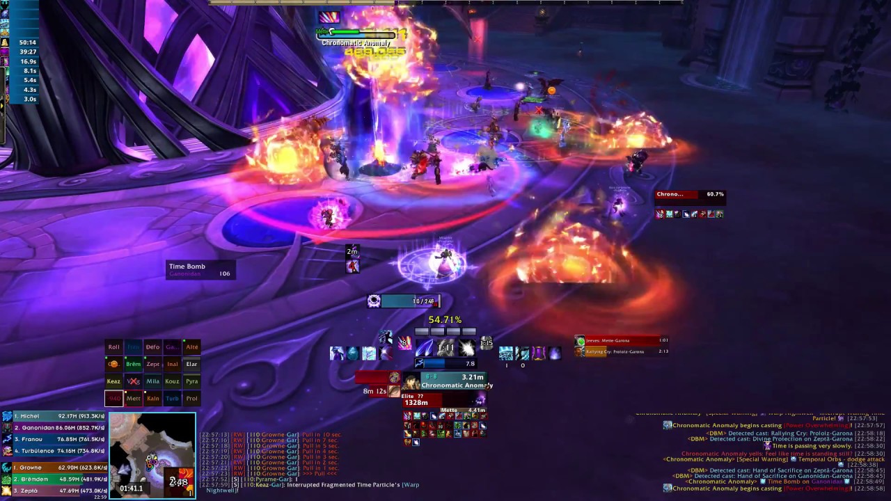 Chronomatic Anomaly Mythic Arcane Mage Rank 1
