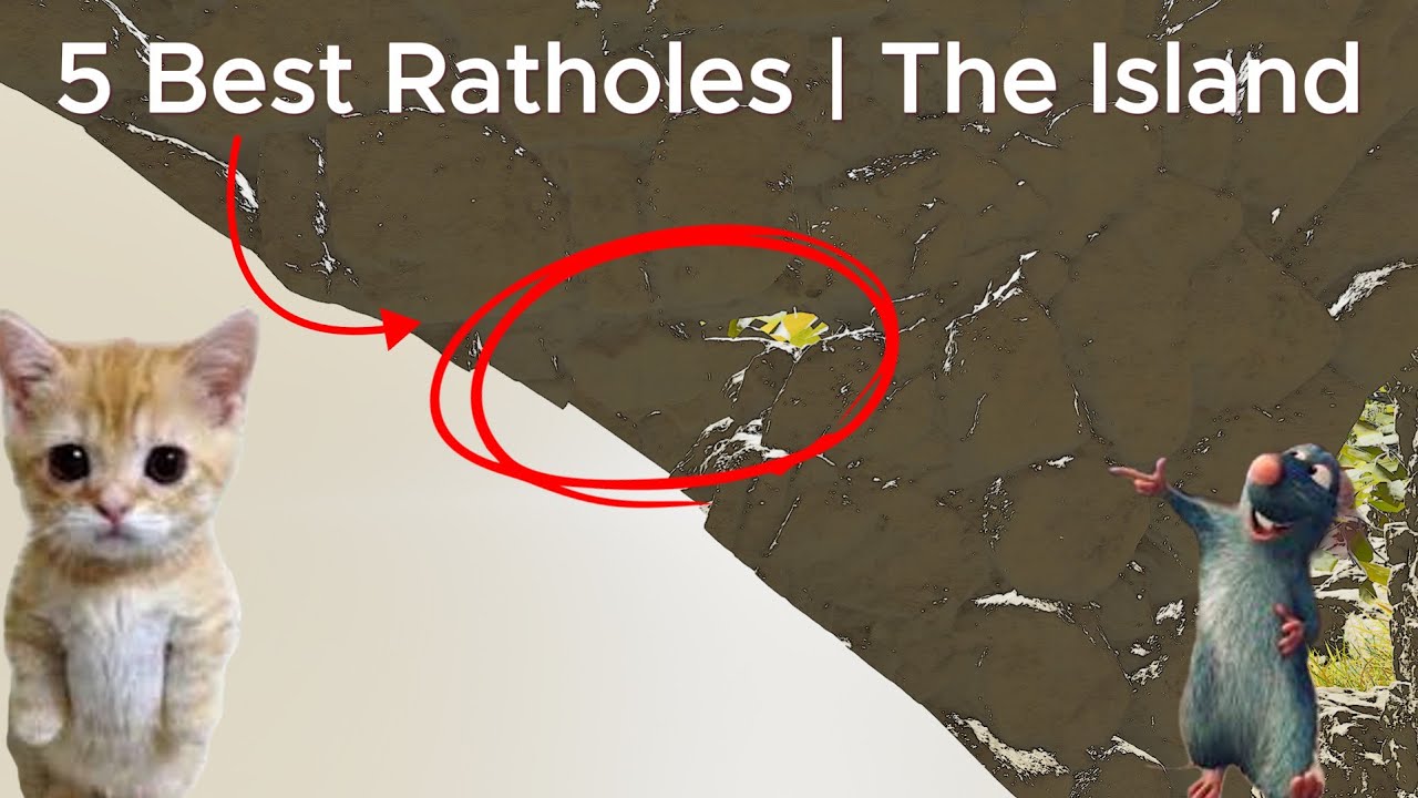 Top 5 Best Hidden Ratholes on The Island | ARK: Survival Ascended