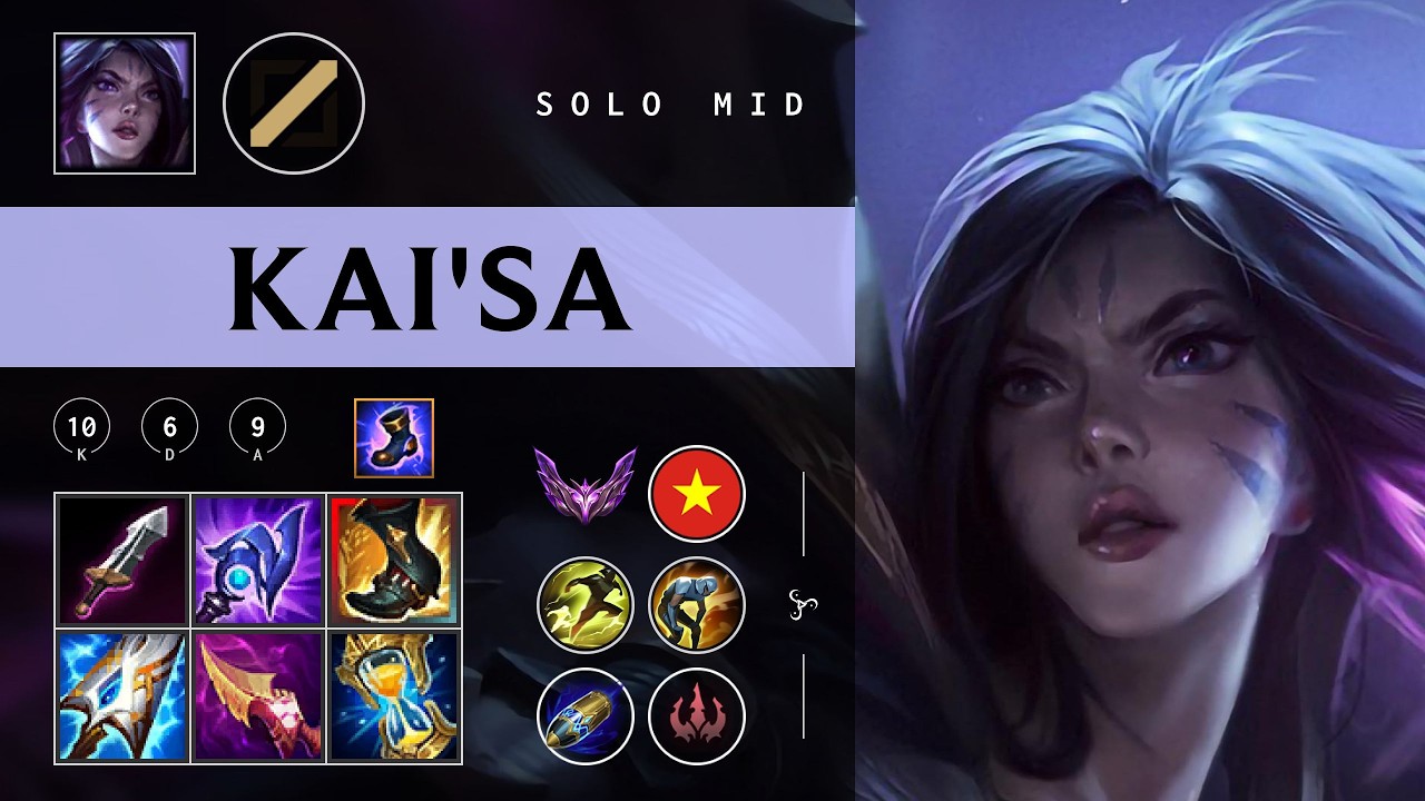 Kai'Sa Mid vs Akali - VN Master Patch 26.05
