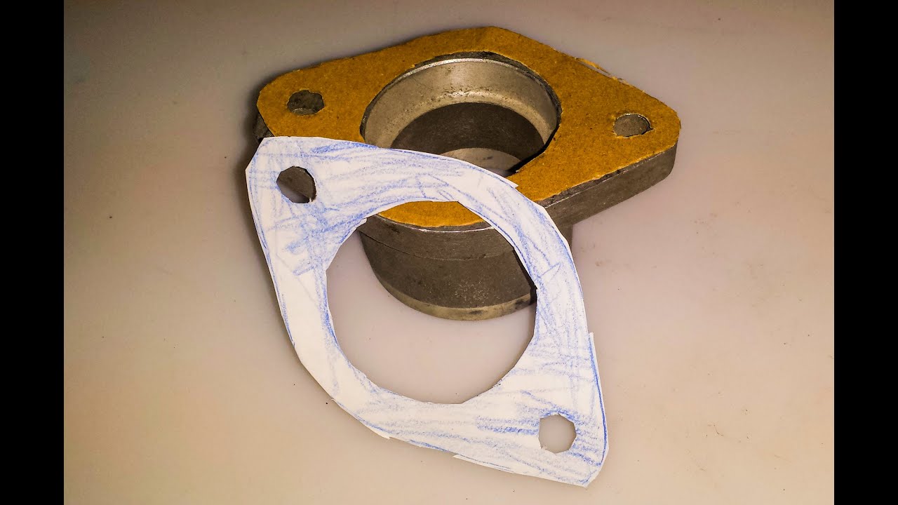 Two ways to make a gasket for a piece