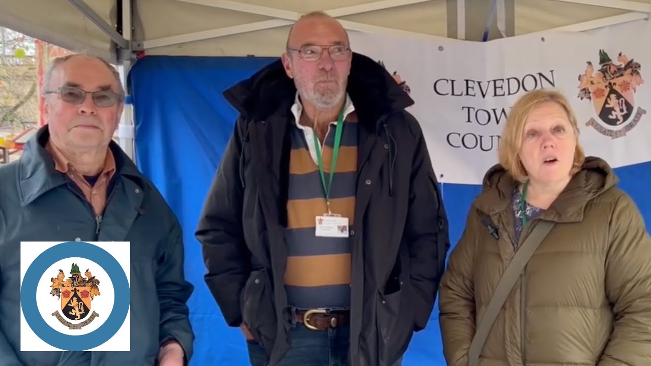 Clevedon town council at the Market