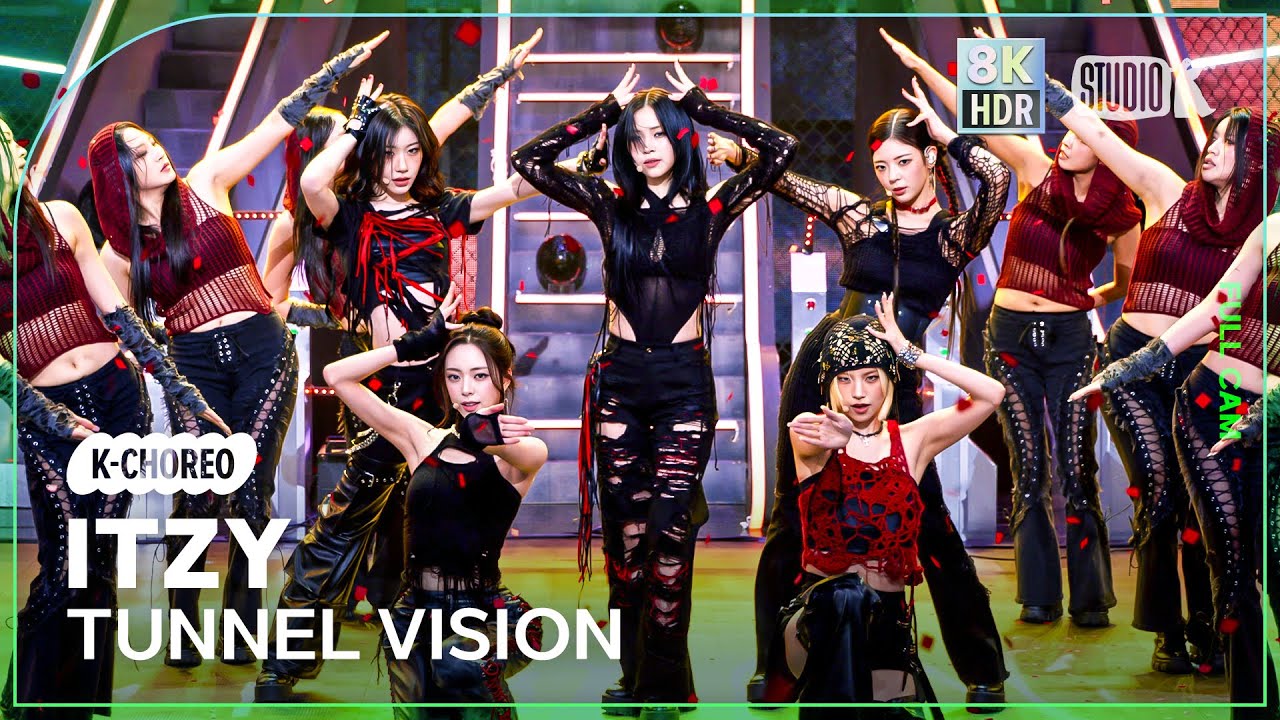 [K-Choreo 8K HDR] 있지 직캠 'TUNNEL VISION' (ITZY Choreography)🎧공간음향.Ver @MusicBank 251114