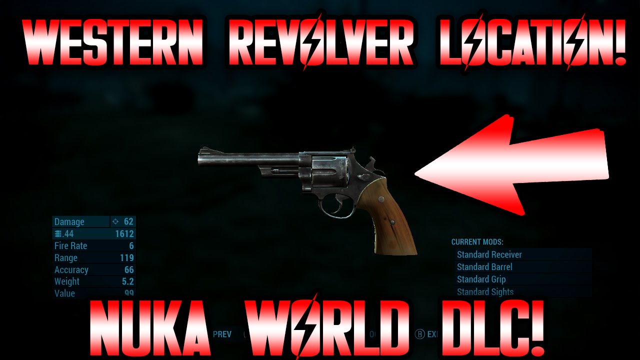 WESTERN REVOLVER LOCATION - FALLOUT 4 NUKA WORLD DLC!