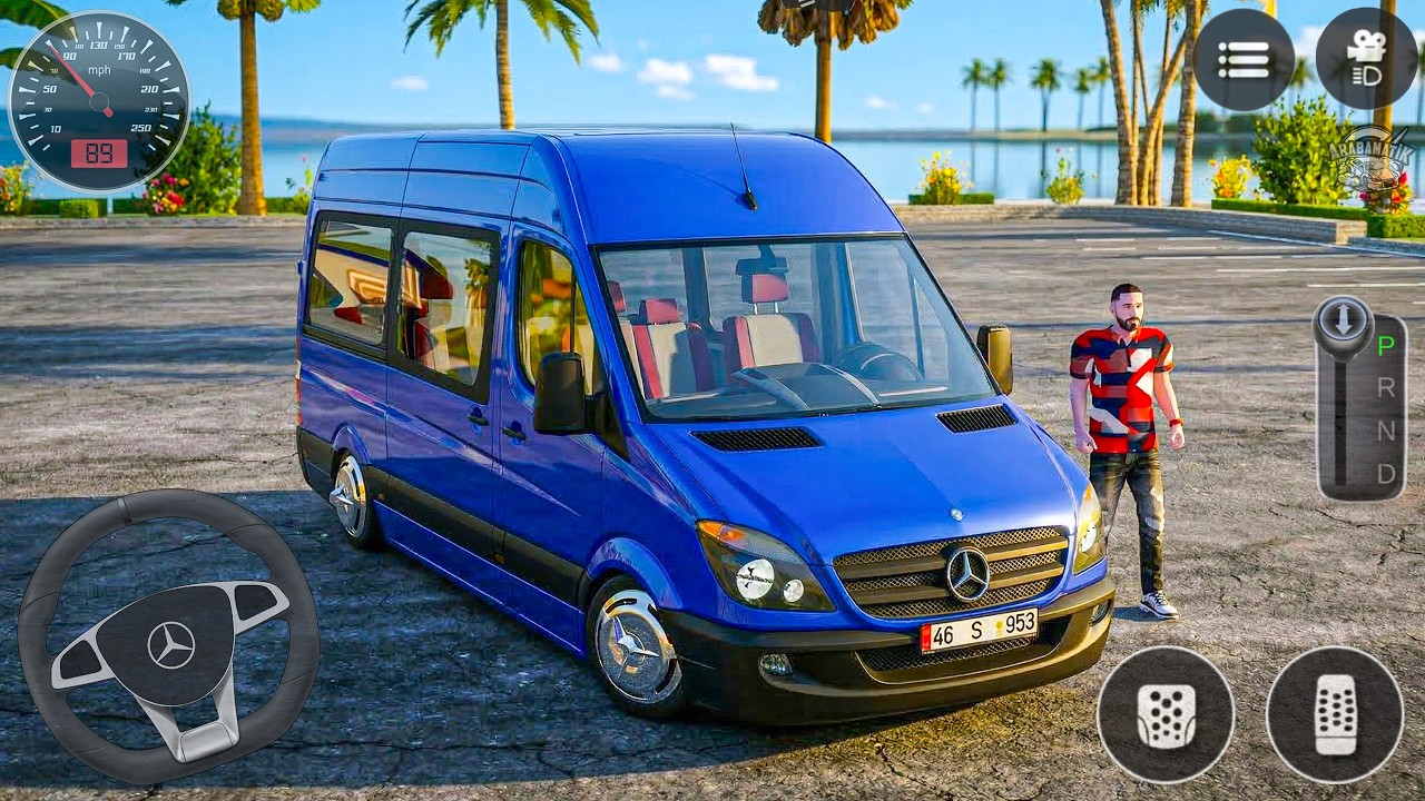 Mercedes-Benz Sprinter Minibüs Sürüş Oyunu - Custom Cars Online Drive #22 - Android GamePlay