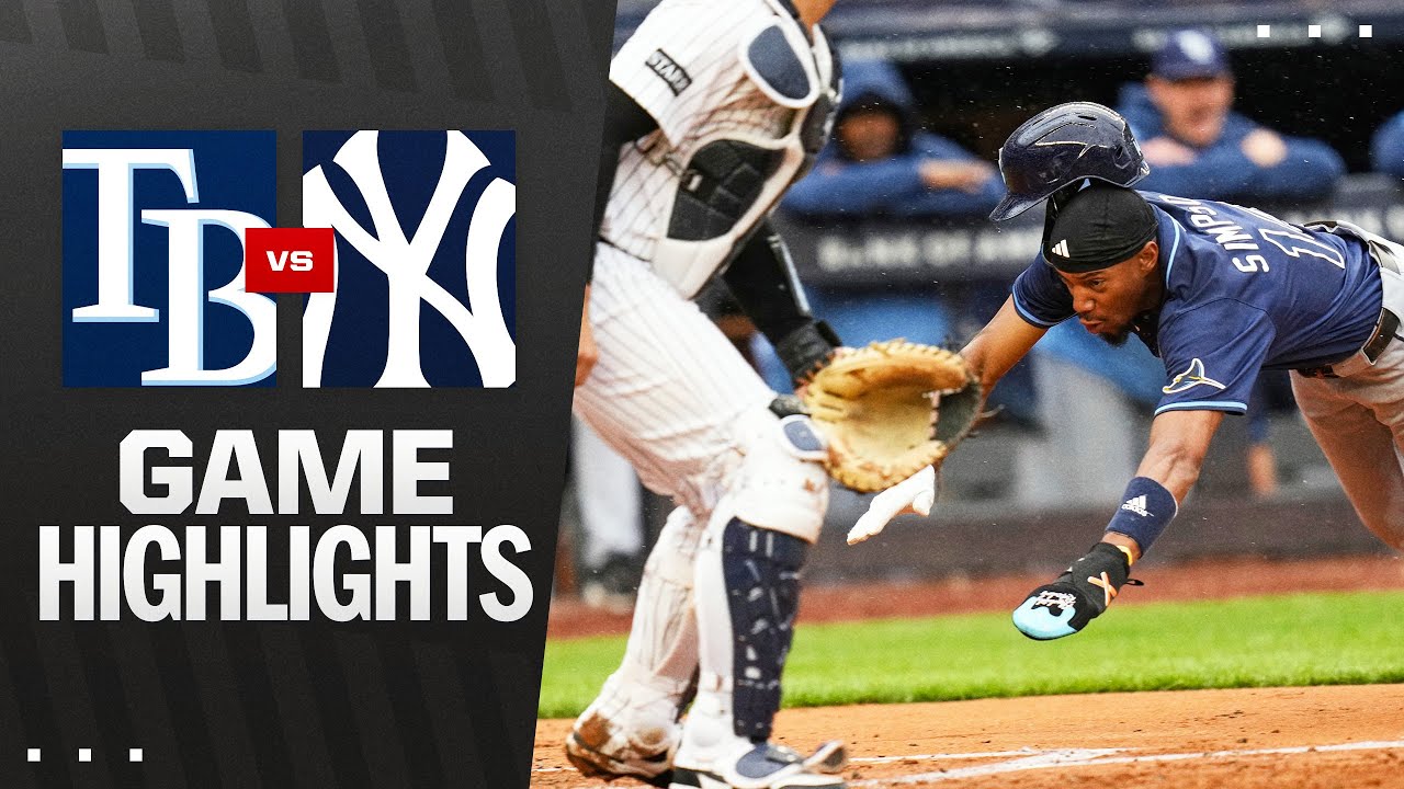 Rays vs. Yankees Game Highlights (5/4/25) | MLB Highlights