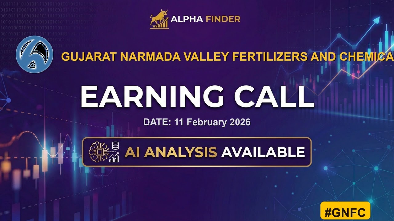 Gujarat Narmada Valley Fertilizers and Chemicals Limited | GNFC | Earning Call | Alfa Finder